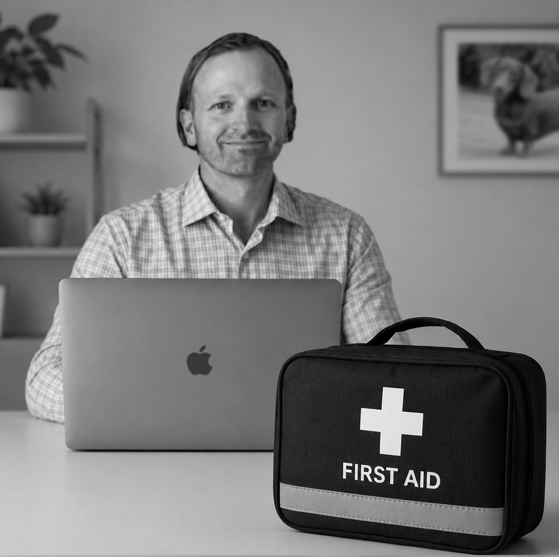 Greg Stubbings, creator of Online First Aid